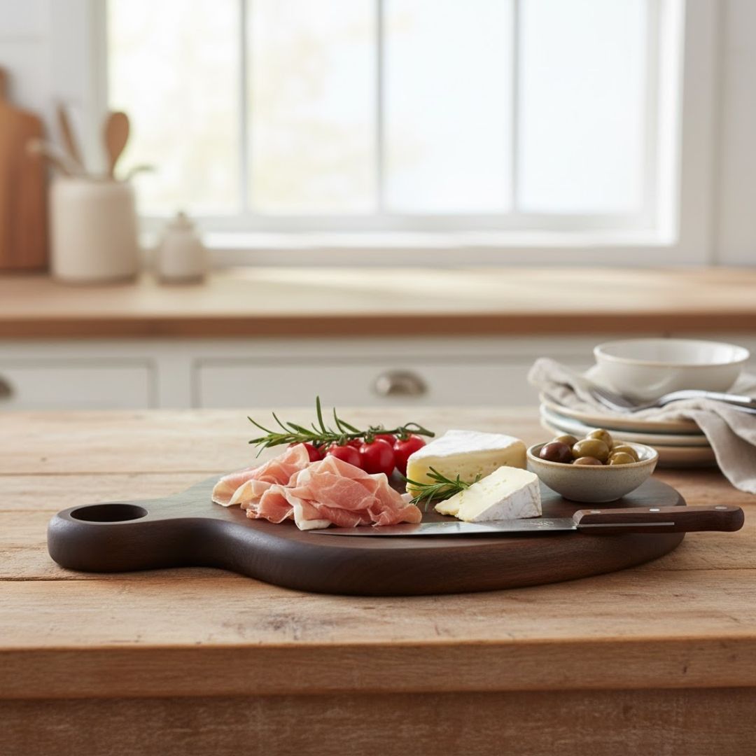 Eco-Friendly Round Chopping Board for Every Chef